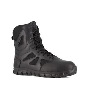 Reebok NEW Sublite Cushion Tactical Waterproof Men 11.5 Boots 8” Zipper Comp Toe
